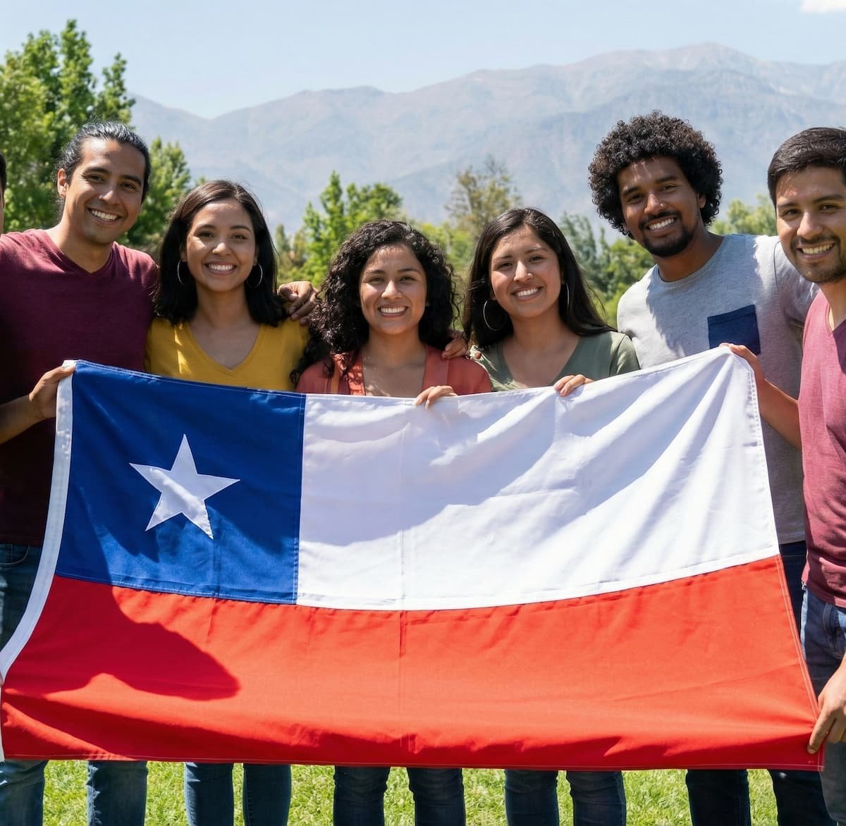 Extranjeros en Chile después de regularizar su situación en tramitemigratorio.cl